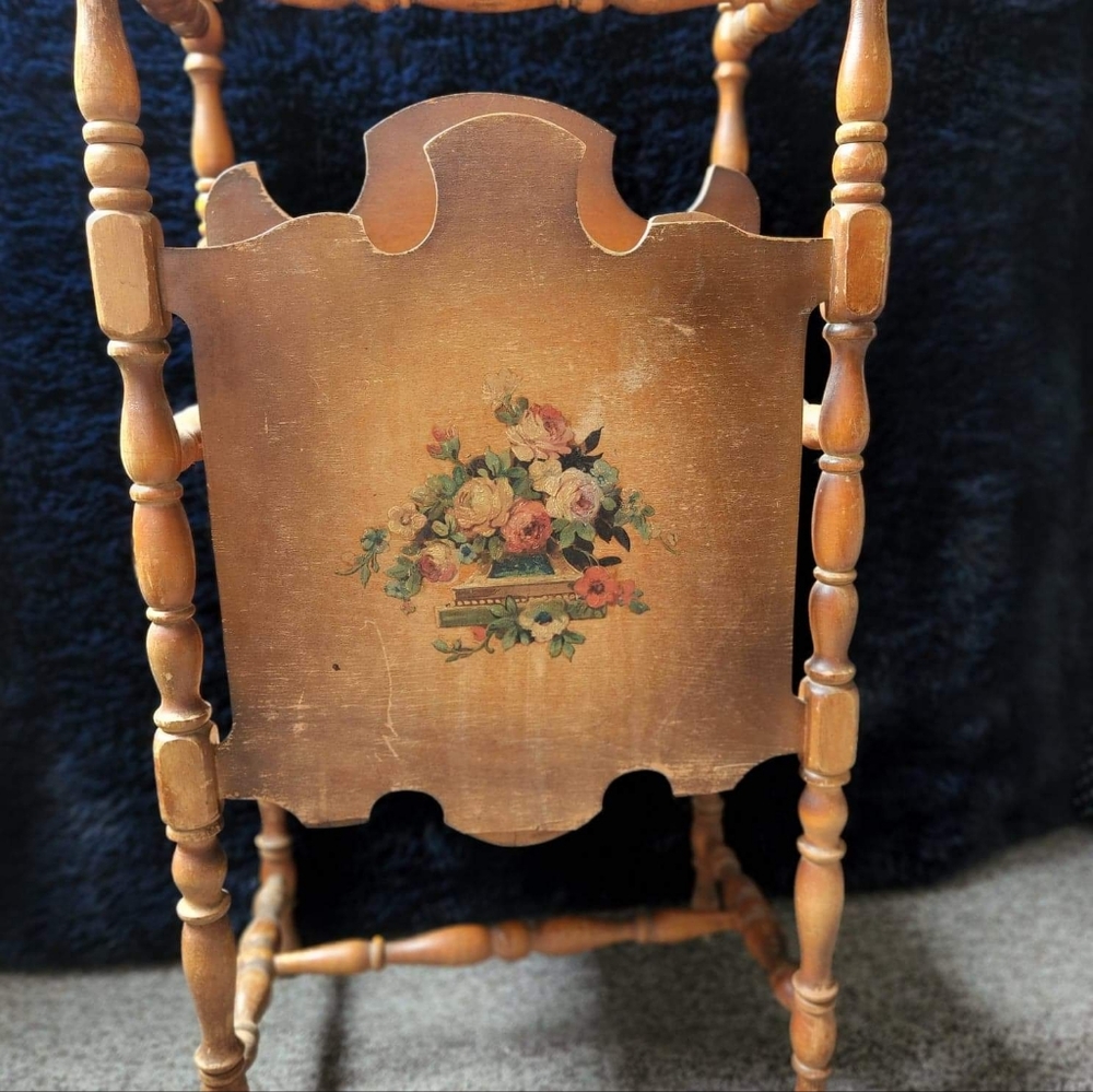 Wooden Magazine Rack